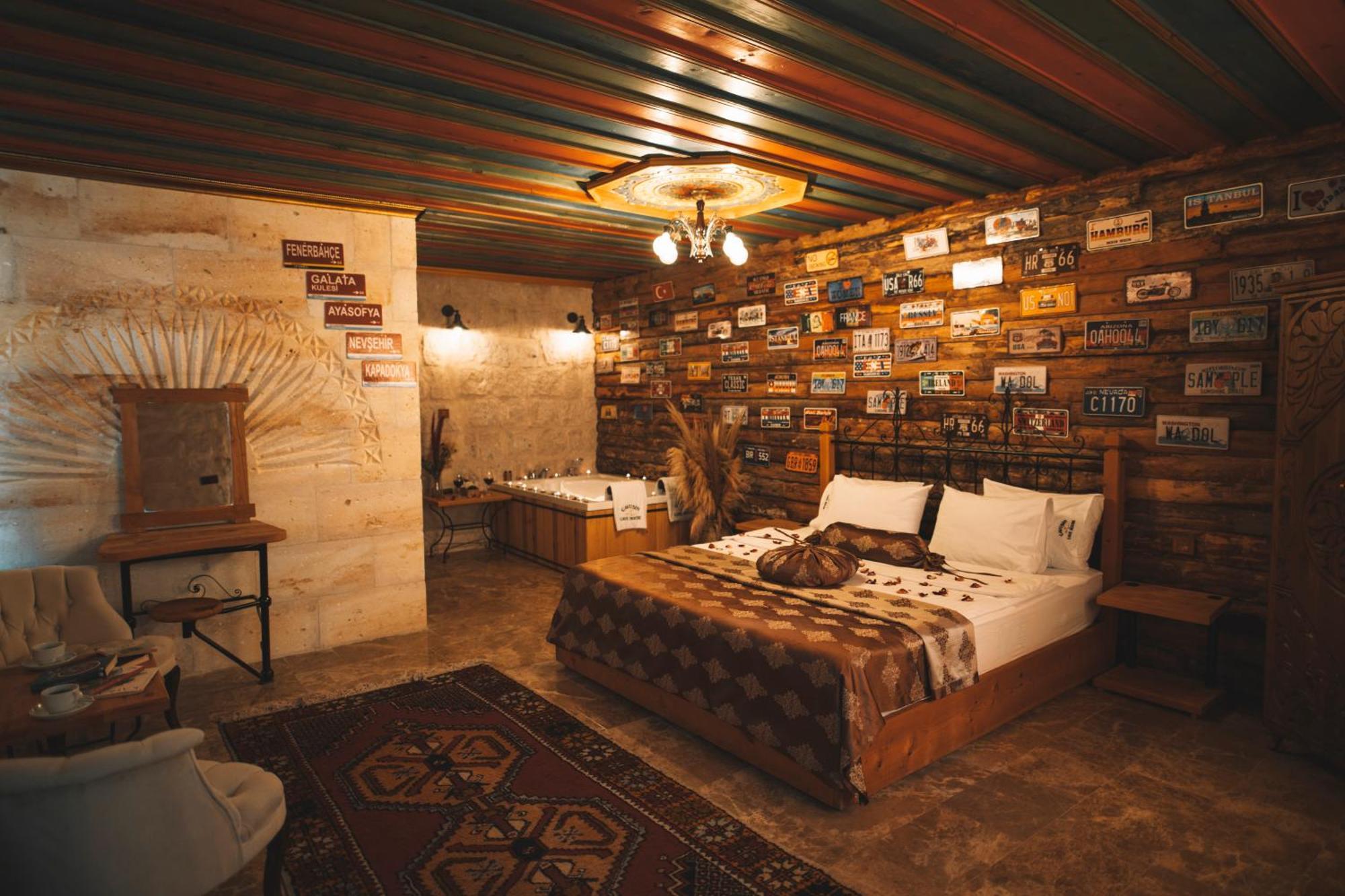 Bed and Breakfast Cavusin Cave House-Cappadocia Göreme Exterior foto